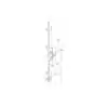 Latch 3 Hooks Double Spindle Multipoint Door Lock 3 HS Hardware