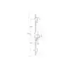 Latch 3 Drop Bolts Key Wind Operated Multipoint Door Lock - Flat 16mm or 20mm Faceplate 3 HS Hardware