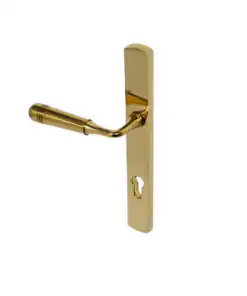 Alternative view of Group TBH095 BLU Opera Lever Door Handle Set (LEAD TIME: 2-3 DAYS)