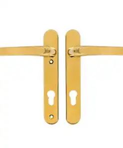 Lever UPVC Multipoint Door Handles - 92mm PZ Sprung 122mm Screw Centres