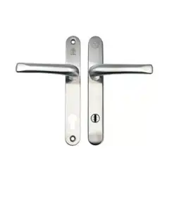 Alternative view of TS007 2 Star Grade 304 Stainless Steel Lever Lever UPVC Multipoint Door Handles - 92mm PZ Sprung 210mm Screw Centres