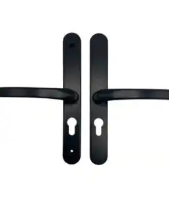 Lever Lever UPVC Multipoint Door Handles - 48mm PZ - Sprung - 200mm Screw Centres