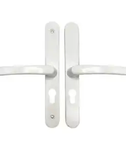 Alternative view of Lever Lever UPVC Multipoint Door Handles - 48mm PZ - Sprung - 200mm Screw Centres