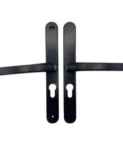 Lever UPVC Multipoint Door Handles - 48mm PZ - Sprung - 215mm Screw Centres