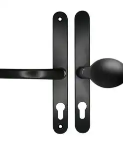 Lever Moveable Pad UPVC Multipoint Door Handles - 68mm PZ Sprung 215mm Screw Centres