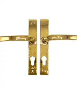 Lever UPVC Multipoint Door Handles - 70mm PZ - Sprung - 180mm Screw Centres - 7mm Follower