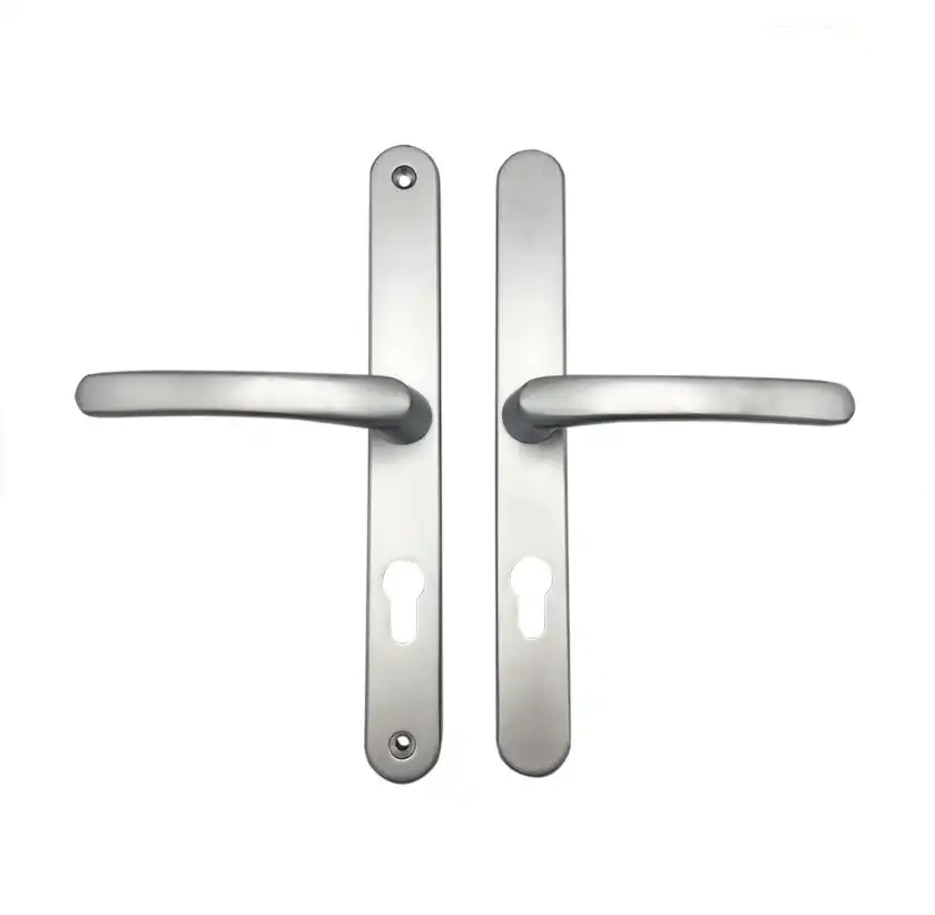 Lever UPVC Multipoint Door Handles - 70mm PZ - Sprung - 240mm Screw Centres 3 Lever UPVC Multipoint Door Handles - 70mm PZ - Sprung - 240mm Screw Centres - Image 3