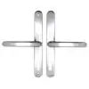 Lever Lever UPVC Multipoint Door Handles - 70mm PZ Sprung 215mm Screw Centres 12 HS Hardware