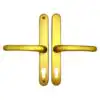 Lever Lever UPVC Multipoint Door Handles - 70mm PZ Sprung 215mm Screw Centres 8 HS Hardware
