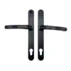 Lever Lever UPVC Multipoint Door Handles - 117mm PZ - Sprung - 237mm Screw Centres - 267mm Backplate 11 HS Hardware