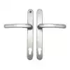 Lever Lever UPVC Multipoint Door Handles - 117mm PZ - Sprung - 237mm Screw Centres - 267mm Backplate 8 HS Hardware