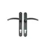 Traditional Style Lever Lever UPVC Multipoint Door Handles - 92mm PZ Sprung 210mm Screw Centres 3 HS Hardware
