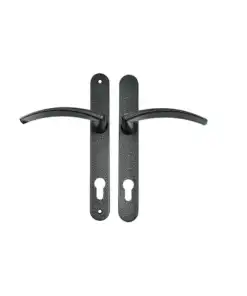 Alternative view of Traditional Style Lever Lever UPVC Multipoint Door Handles - 92mm PZ Sprung 210mm Screw Centres