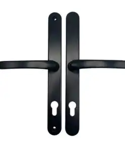 Lever Universal UPVC Multipoint Door Handles - 92mm PZ - Sprung - 264mm Screw Centres