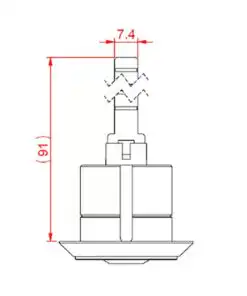 Alternative view of Ultion Plus Rim Cylinders British Standard Kitemarked TS007 3*