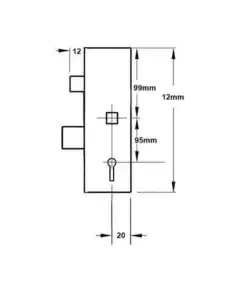 Alternative view of Vectis Genuine Multipoint Gearbox - Lift Lever or Split Spindle