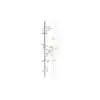 Trulock Latch Deadbolt 2 Hooks 24mm U-Rail Faceplate Multipoint Door Lock - Option 1 (top hook to spindle = 740mm) 3 HS Hardware
