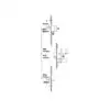 Doormaster Latch 3 Hook 2 Roller Split Spindle UPVC Professional Repair Multipoint Door Lock 8 HS Hardware