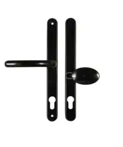 Blenheim Lever Moveable Pad UPVC Multipoint Door Handles - 92mm/62mm PZ Sprung 240mm Screw Centres