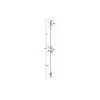 Lockmaster Key Turn Latch Deadbolt 2 Hooks 2 Anti Lift Pins Key Wind Multipoint Door Lock 3 HS Hardware