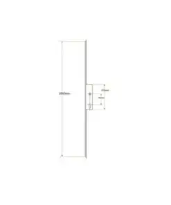 Alternative view of YS170 Passive Multipoint Door Lock