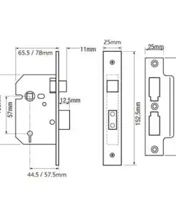 Alternative view of Triad Mini 3D Flag Hinge for UPVC Doors