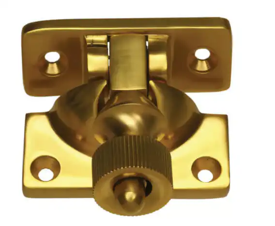 Brass Wooden Sash Window Fastener 1 Brass Wooden Sash Window Fastener