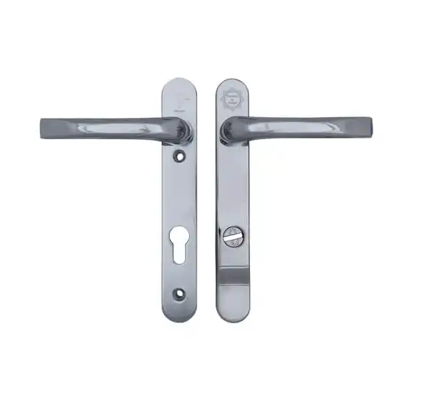 Secure TS007 2* Lever Lever UPVC Multipoint Door Handles - 92mm PZ Sprung 122mm Screw Centres