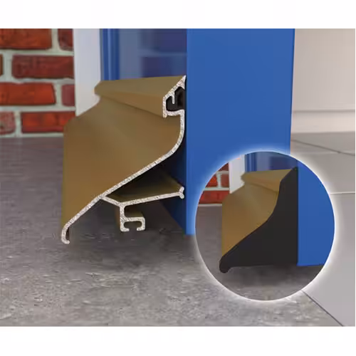 ERD Rain Deflector- External deflector strip suitable for UPVC and Timber doors