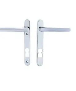 Invincible Surefire Lever Lever UPVC Multipoint Door Handles - 92mm PZ 122mm Screw Centres