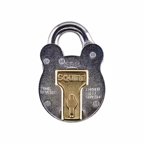 220 38mm Padlock - Open Shackle