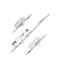 Scorpion Latch 3 Hooks 2 Rollers Split Spindle Multipoint Door Lock - Option 2 (top hook to spindle = 690mm)
