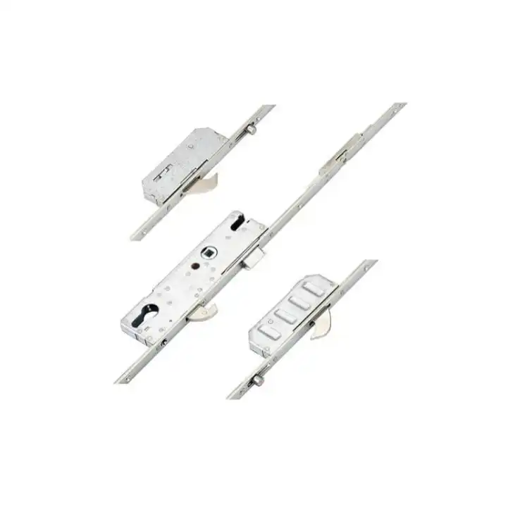 Scorpion Latch 3 Hooks 2 Rollers Split Spindle Multipoint Door Lock - Option 2 (top hook to spindle = 690mm)