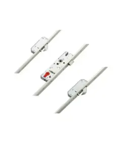 AV2 Latch Only 2 Hooks Multipoint Door Lock - Autolocking