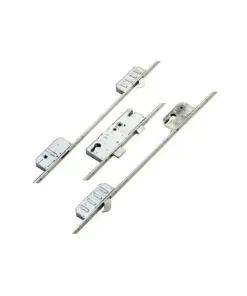 Cobra 55/92 Latch Deadbolt 2 Hooks Lift Lever Multipoint Door Lock - with Entryguard Lockout Facility