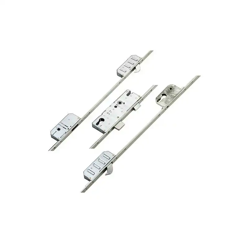 Cobra 55/92 Latch Deadbolt 2 Hooks Lift Lever Multipoint Door Lock - with Entryguard Lockout Facility