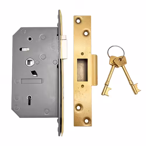 3R35 Non British Standard 5 Lever Deadlocking Mortice NightLatch