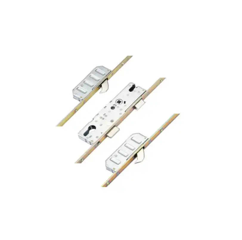 Cobra Latch Deadbolt 2 Hooks Lift Lever Split Spindle Multipoint Door Lock Short Version 1340mm