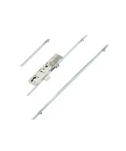 Latch Deadbolt 4 Rollers Split Spindle Multipoint Door Lock - Option 1 (top roller to spindle = 730mm)