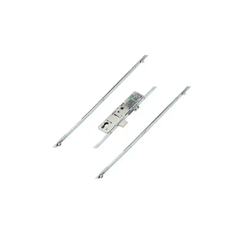 Latch Deadbolt 2 Rollers 2 Mushrooms Split Spindle Multipoint Door Lock - Option 1 (top roller to spindle = 730mm)