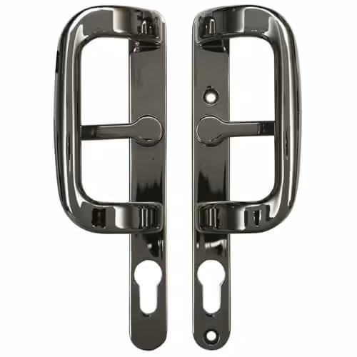 Handle Set for Patio Doors - Chrome
