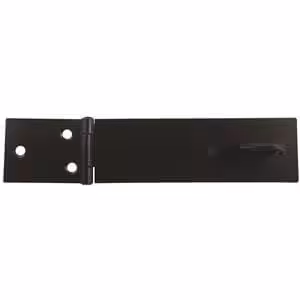 617 Safety Hasp & Staple Black