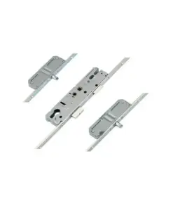 Latch Deadbolt 2 Pin Bolts Key Wind Operated Multipoint Door Lock