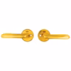 Round Rose Lever Lever Unsprung