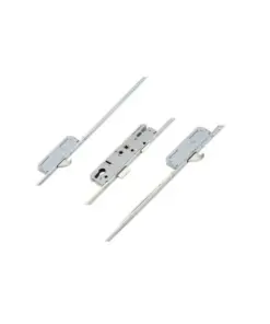 Latch Deadbolt 2 Hooks Lift Lever Multipoint Door Lock (top hook to spindle = 375mm)