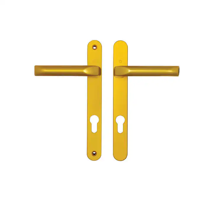 Tokyo Lever Lever UPVC Multipoint Door Handles - 92mm PZ Unsprung 203mm Screw Centres