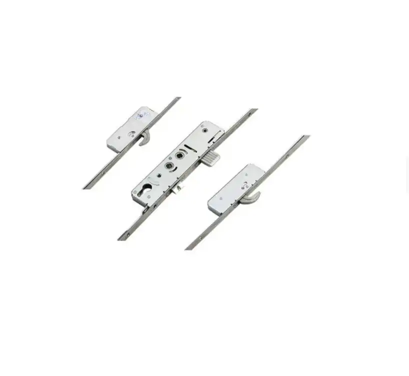 Latch Deadbolt 2 Hooks Double Spindle Multipoint Door Lock (top hook to spindle = 645mm) - Shootbolt Compatible