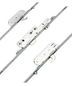 Latch Deadbolt 2 Hooks 2 Rollers Double Spindle Multipoint Door Lock (top roller to spindle = 675mm) - Shootbolt Compatible
