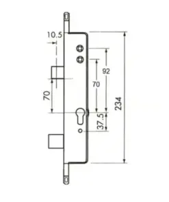 Genuine Multipoint Gearbox Double Spindle