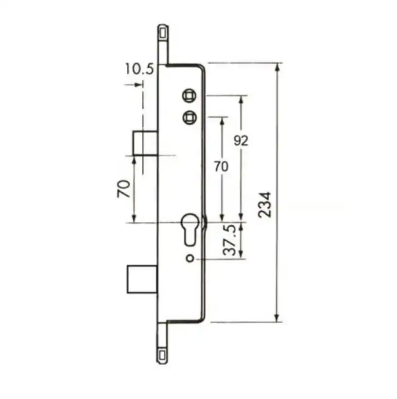 Genuine Multipoint Gearbox Double Spindle